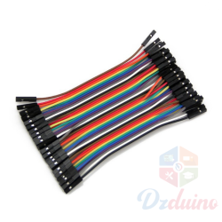 Fil de Connexion Female-Female, 40Pcs 10cm Fil de Connexion Female-Female, 40Pcs 10cm