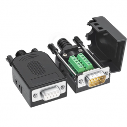 Connecteur DB9 RS232 Mâle /Femelle Connecteur DB9 RS232 Mâle /Femelle