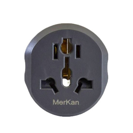 Adaptateur Fiche Anglaise Vers Fiche Europe Male  T-605K2  250 V 16A
