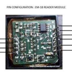Module EM-18 RFID Lecteur de Carte De proximité 125KHz  Module EM-18 RFID Lecteur de Carte De proximité 125KHz