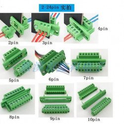 2EDG Pitch 5.08mm Connecteur de bornier 2Broches 2EDG Pitch 5.08mm Connecteur de bornier 2Broches
