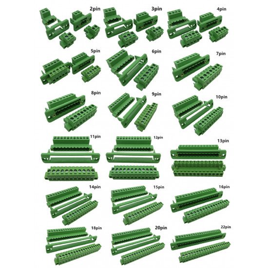 2EDG Pitch 5.08mm Connecteur de bornier 4Broches