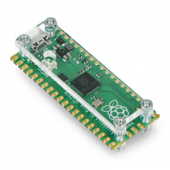 Raspberry Pi Pico Board Clear Acrylic Protection Case Raspberry Pi Pico Board Clear Acrylic Protection Case