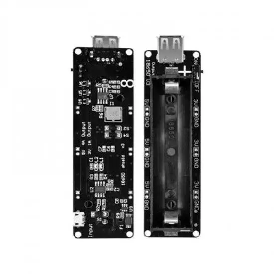 Bouclier de batterie V3 Raspberry Pi / Arduino / ESP32 - 4* 18650