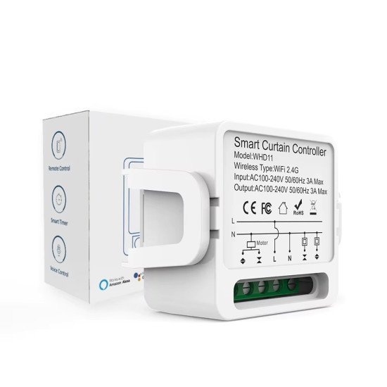 Module de commutateur de rideau intelligent WiFi