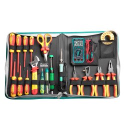 PK-2810H  Ensemble d'outils d'électricien électronique isolé 1000V PK-2810H  Ensemble d'outils d'électricien électronique isolé 1000V