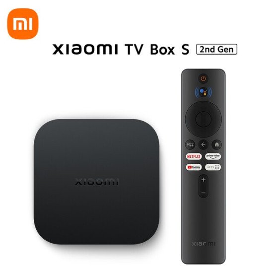 Xiaomi Mi TV Box S Android 2nd Gen 4K Ultra HD