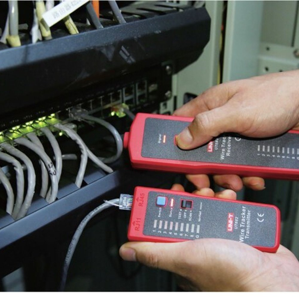 UT682 RJ11 RJ45 Network Wire Tester