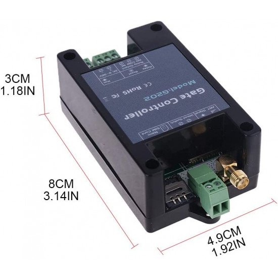 G202 GSM Ouvre-porte à distance OnOff Relay Switch Télécommande 