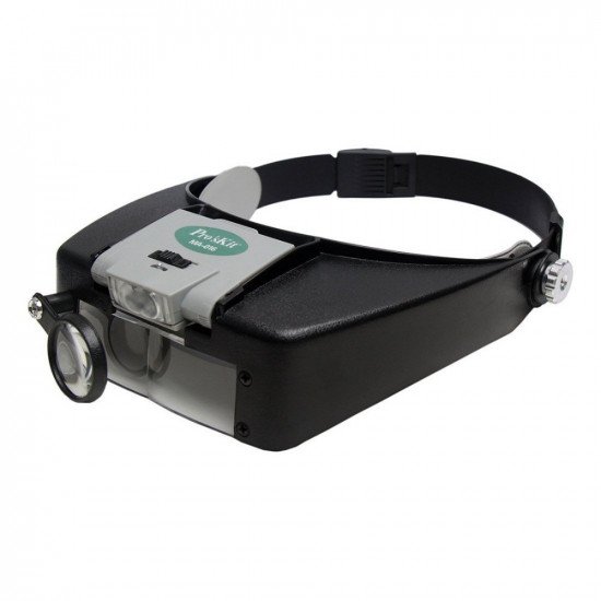  MA-016 head band magnifier with lamp