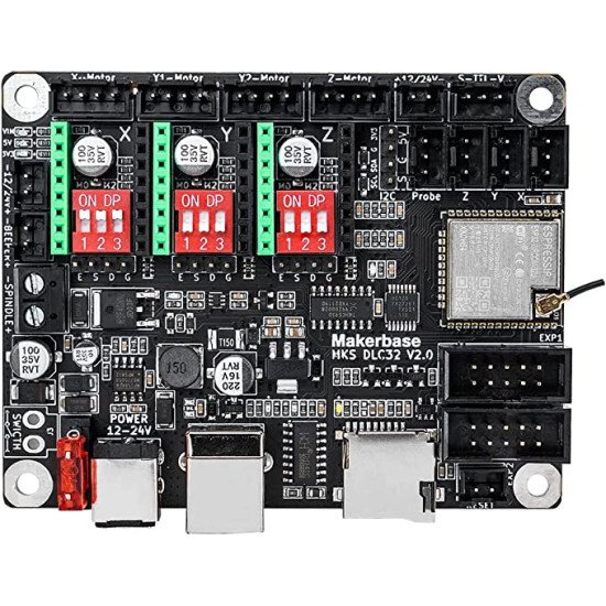 MKS – contrôleur hors ligne 32bits ESP32 avec écran tactile TS24-R et ventilateur 24V