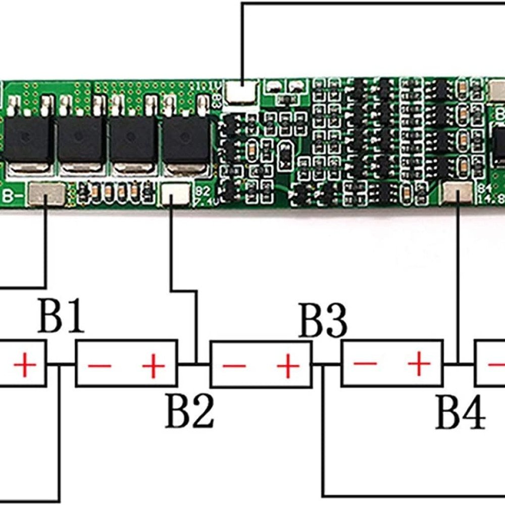 5S 15A 18.5V 5 Cell Lithium Li-Ion 18650 Battery Packs BMS Protection PCB Board