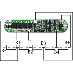 BMS Carte de protection 5S 15A 18.5VV BMS Carte de protection 5S 15A 18.5VV