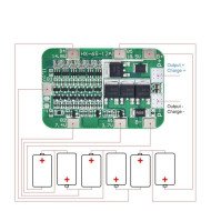 BMS Carte de protection HX-6S-12A 