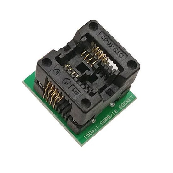 SOIC8 SOP8 à DIP8 IC, 150mil 200mil, adaptateur de programmeur