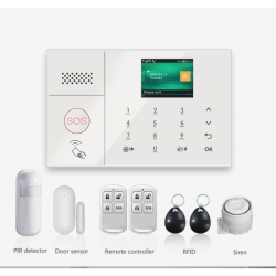 Système d'alarme intelligent wifi GSM 4G EURONET ( CERTIFIÉ ISO 9001:2015)