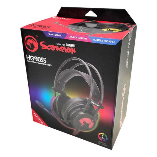 Marvo HG9055 USB 7.1 SURROUND Casque de jeu -7