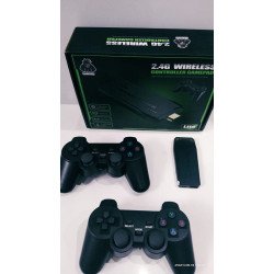 2.4G Wireless Controller Game-Pad TV Video Game Stick (4K Ultra HD Game Stick, Black )