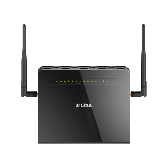 D-link Modem routeur sans fil double bande AC1200 VDSL2 / ADSL2 + avec VOIP DSL-G2452DG