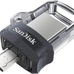 Sandisk Ultra m3.0 USB Micro 64 Go pour PC et OTG  Sandisk Ultra m3.0 USB Micro 64 Go pour PC et OTG