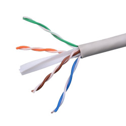 Câble UTP CAT 6 Couleur blanc Câble UTP CAT 6 Couleur blanc