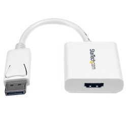 Adaptateur DP vers HDTV blanc Adaptateur DP vers HDTV blanc