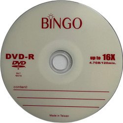 Bingo DVD RW 16x 4.7GB Bingo DVD RW 16x 4.7GB