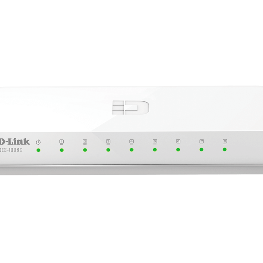 D-link DES-1008C 8-Port 10/100 Mbps Desktop Switch