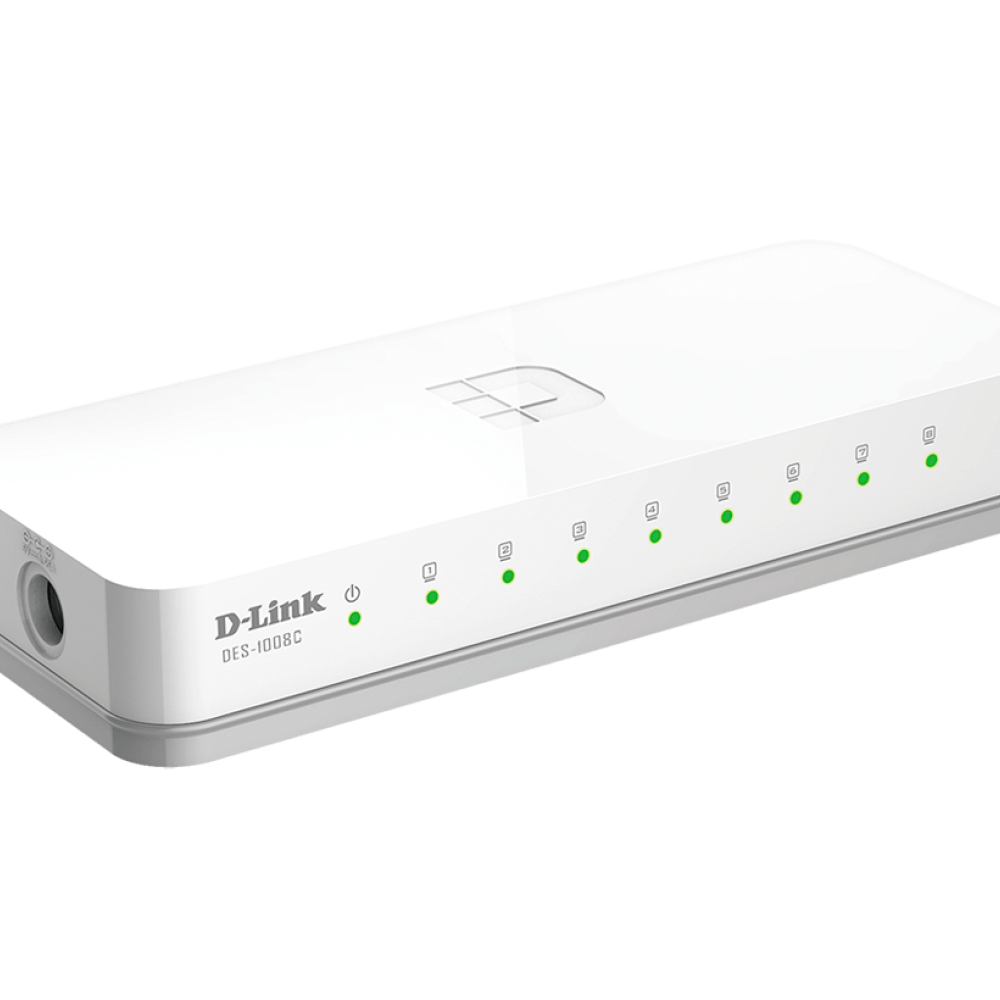 D-link DES-1008C 8-Port 10/100 Mbps Desktop Switch