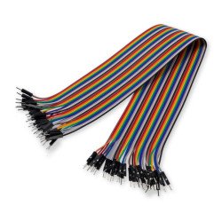 Male-Male Jumper Wires - 40 x 400mm  Male-Male Jumper Wires - 40 x 400mm