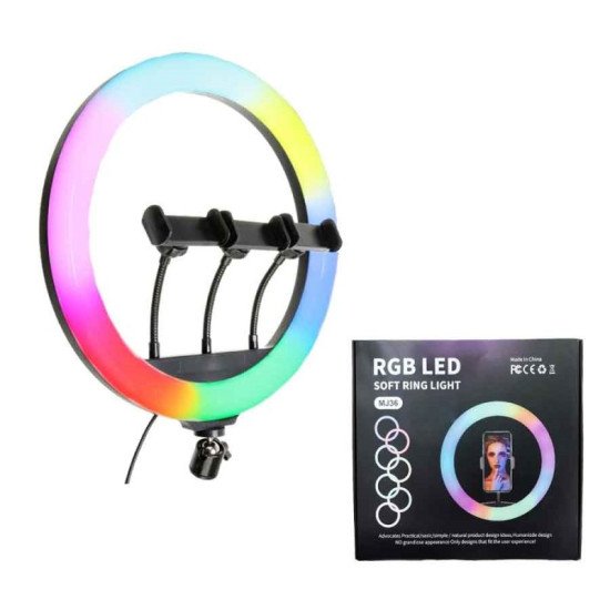 lumière annulaire RGB MJ36