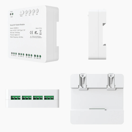 AVATTO – Module de commutation Wifi 4 canaux wifi, bluetooth, RF433 Mhz tuya AVATTO – Module de commutation Wifi 4 canaux wifi, bluetooth, RF433 Mhz tuya