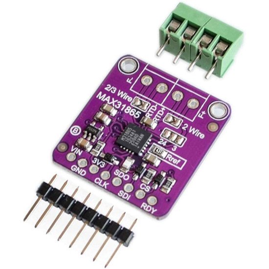 MAX31865 module de détection de température à résistance en platine RTD pour PT1000