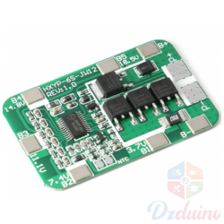Carte de protection au lithium 6S 15A 24V pour 6 paquets 18650 BMS Carte de protection au lithium 6S 15A 24V pour 6 paquets 18650 BMS