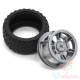 Roues en caoutchouc 3*60mm