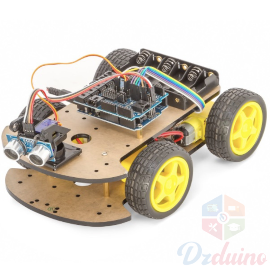Kits de voitures robotisées 4 roues motrices