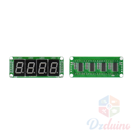 Module d'affichage 7 segments 4 chiffres avec 74HC595