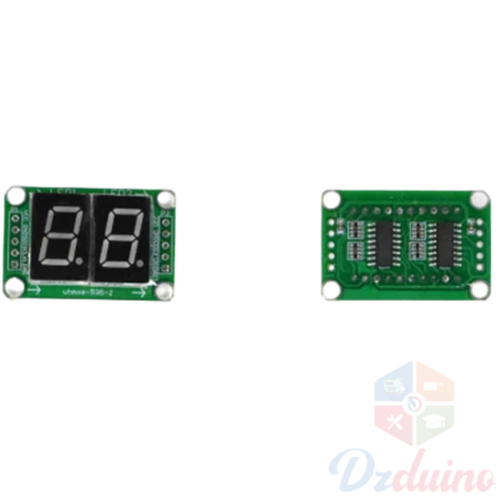 Module d'affichage 7 segments 2 chiffres avec 74HC595