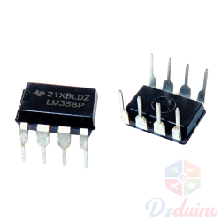 Amplificateur opérationnel double IC à puce DIP-8 LM358P LM358N LM358 Amplificateur opérationnel double IC à puce DIP-8 LM358P LM358N LM358