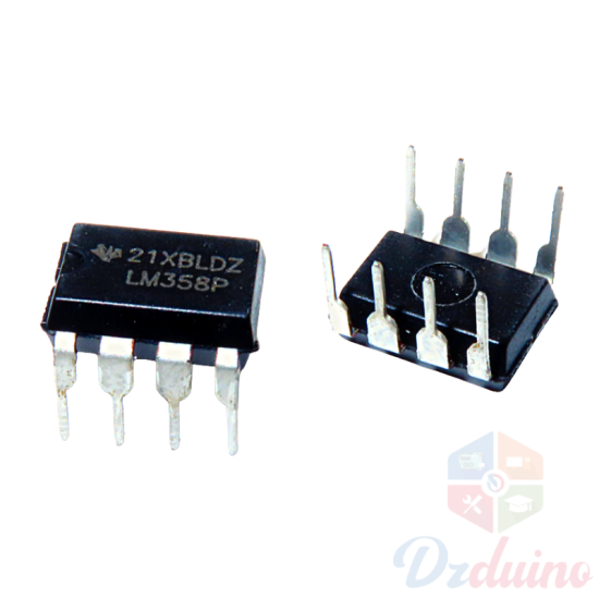 Amplificateur opérationnel double IC à puce DIP-8 LM358P LM358N LM358