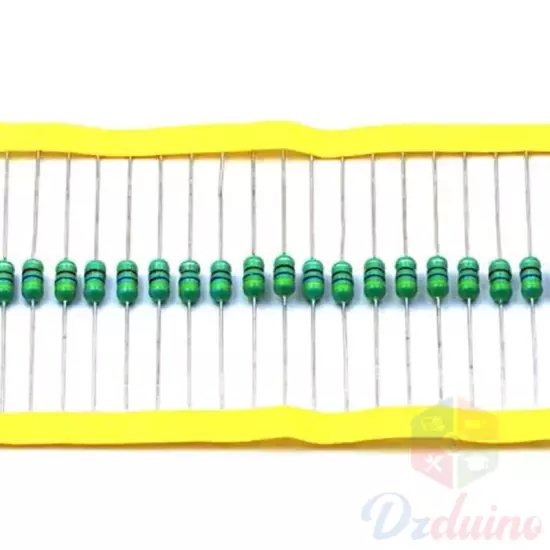 0307 Résistance d'indicateur 1/4W 1uH, 2,2uH, 10uH, 22uH, 470uH, 680uH, 1mH