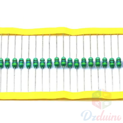 Résistance d'indicateur 0410 1/2W 1uH, 2.2uH, 10uH, 22uH, 470uH, 680uH, 1mH