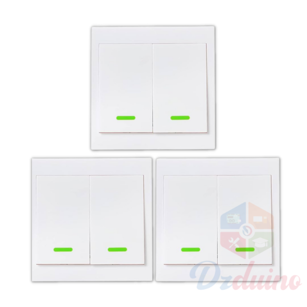 86 RF Wireless Wall Sticky Switch Remote Controller
