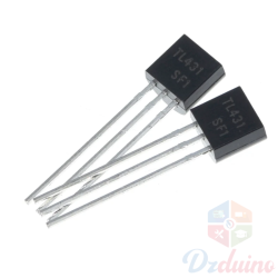 Régulateur de shunt de précision réglable TL431 TO-92 Régulateur de shunt de précision réglable TL431 TO-92