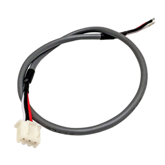 XH2.54-3P câble blindé à borne mono-tête 3P
