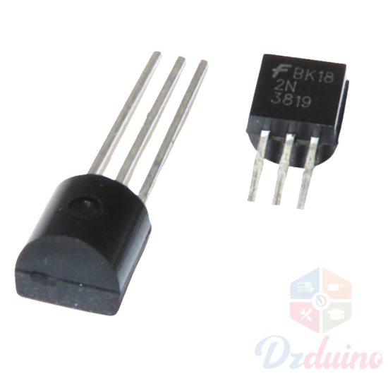 2N3819 TO-92 N-ch JFET 25V 10mA