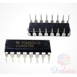 CD4027BE - IC à bascule double JK DIP-16 CD4027BE - IC à bascule double JK DIP-16