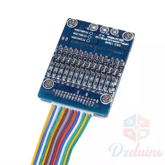 Équilibre 13S 48V de carte PCB de BMS de protection de batterie de 20A 18650 Équilibre 13S 48V de carte PCB de BMS de protection de batterie de 20A 18650