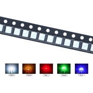 SMD LED 3528 Rouge, Jaune, Bleu,Vert, Blanc, Orange