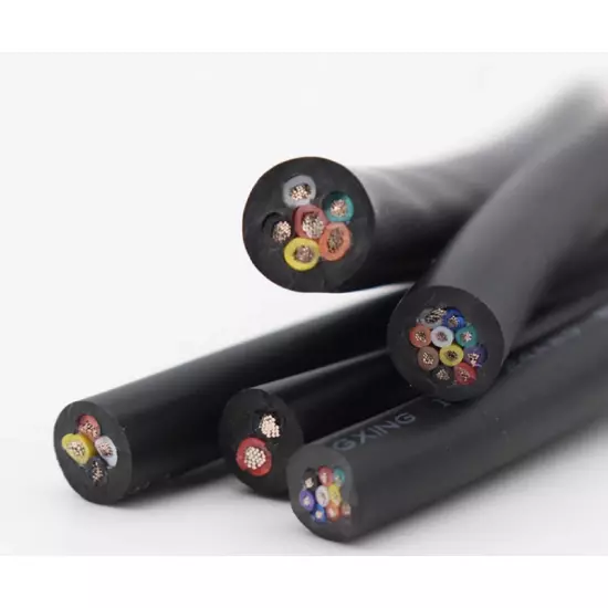 26AWG UL2464 câble isolé en cuivre 8 fils 1M